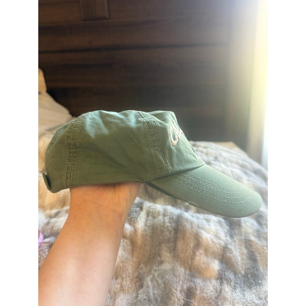 Billabong Dad Cap Cali Love Skater One Size Neutral Army Olive Green Surf - Picture 2 of 5